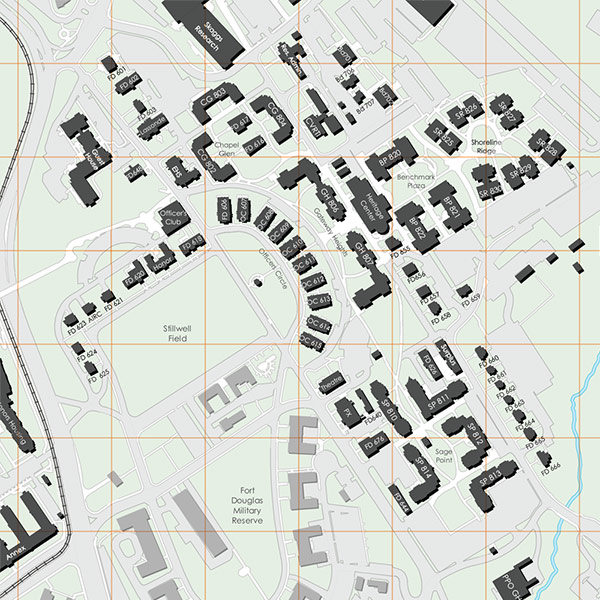 Fort Douglas Map